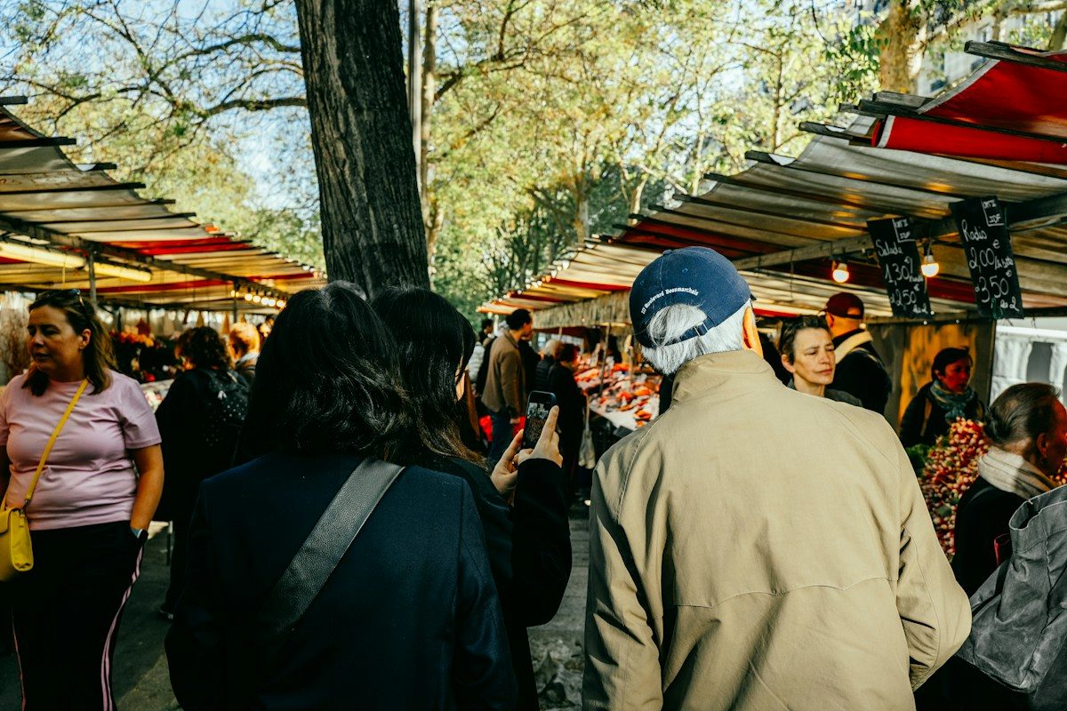 Rencontres au marché